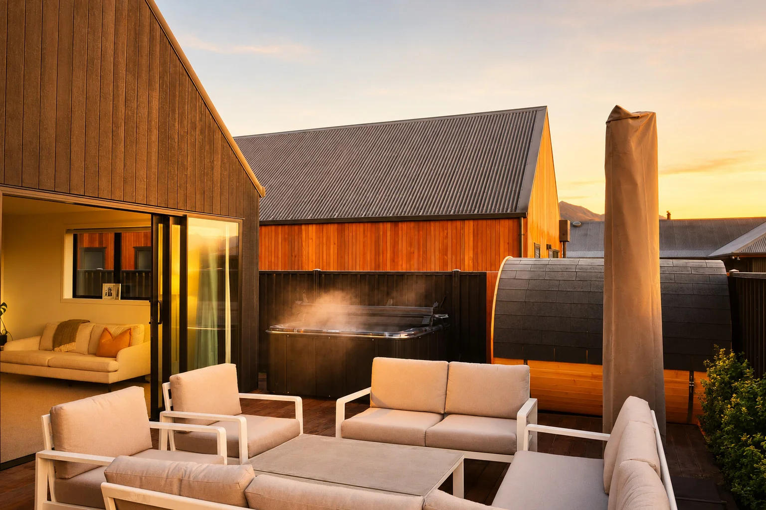 Wanaka 3Phòng ngủ Alpine ski retreat with sauna and spa