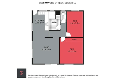 3/379 Mayers St, Edge Hill, QLD 4870, 2 Bedrooms, 1 Bathrooms, Apartment