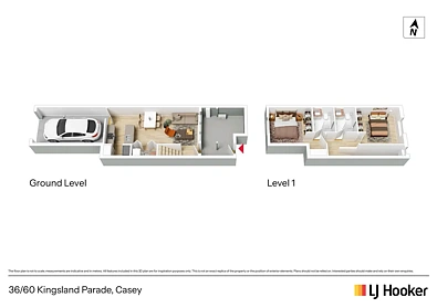 36/60 Kingsland Parade, Casey, ACT 2913, 2 Bedrooms, 2 Bathrooms, House