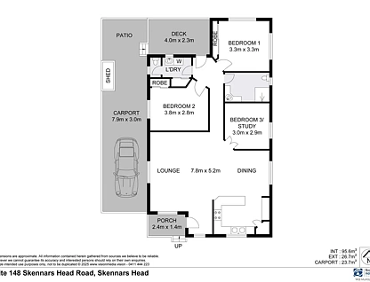 148/35 Skennars Head Road, Skennars Head, North Coast, 3 Kuwarto, 1 Banyo, House