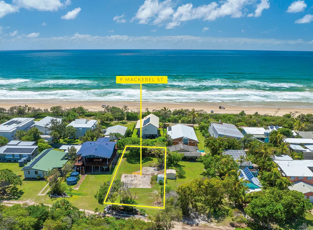 Noosa North Shore Vacant Beachside Parcel by the Water