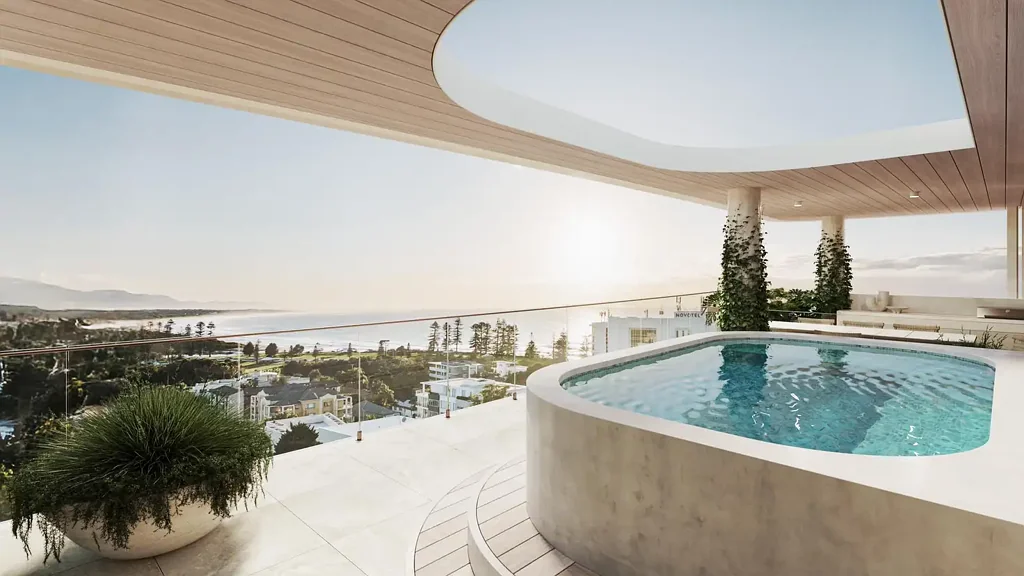 Wollongong 4कमरा Two levels of unparalleled luxury with breathtaking ocean views and your own private plunge pool