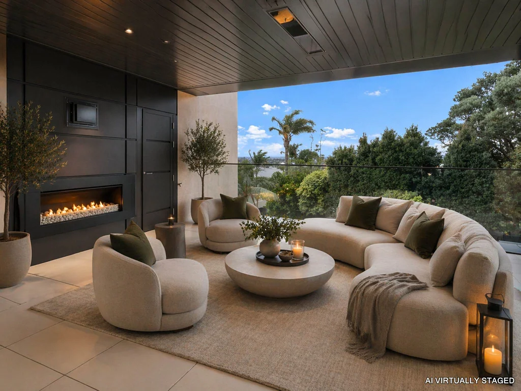 Remuera 3房  North-Facing Luxury with City to Rangitoto Views