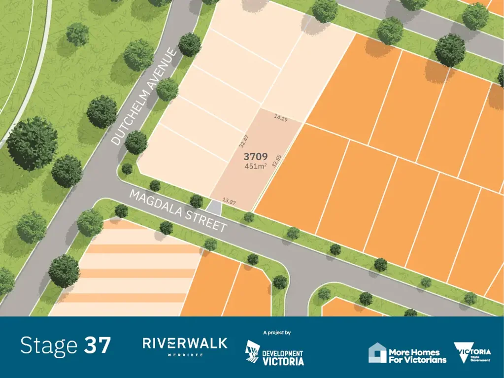 Werribee Be at the heart of it all.  |  Riverwalk Stage 37