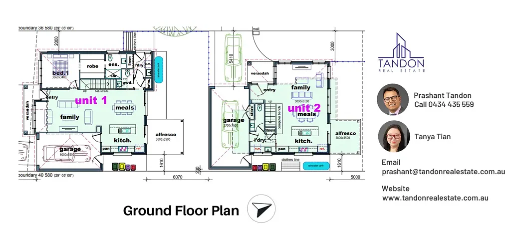 East Geelong Prime Corner Allotment with plans and Permits for 2 townhouses!