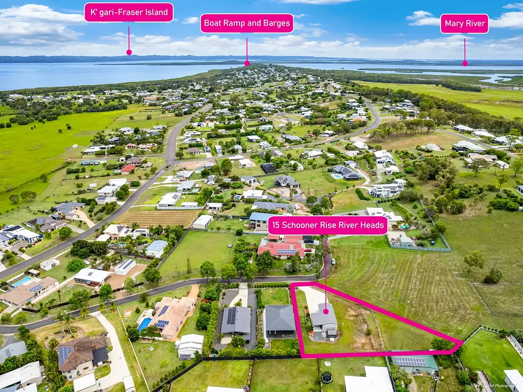 River Heads Elevated half-acre block offering sea views with a fantastic shed!