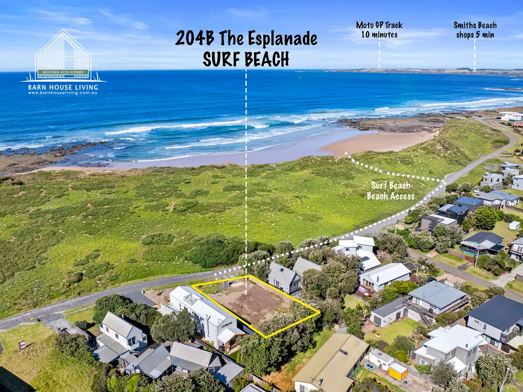 Surf Beach BEACHFRONT LAND TO BUILD A COASTAL HOME OF YOUR DREAMS 🏝🌊🌞
