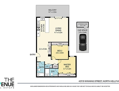 437/9 Winning Street, North Kellyville, Central Tablelands, 2 कमरे, 2 बाथरूम, Apartment