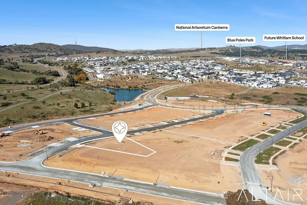 Whitlam  Premium 717m2 block with stunning views in Whitlam Hills
