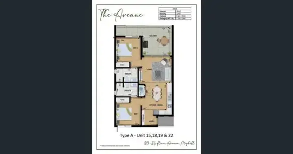 'The Avenue' Stunning  New Units