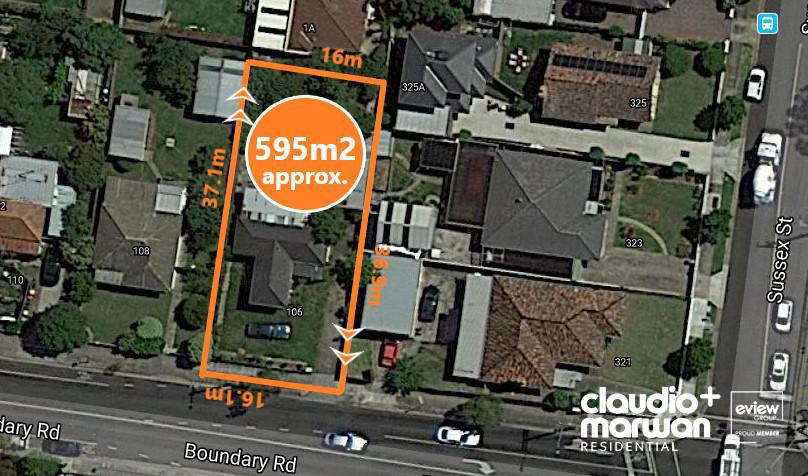 106 BOUNDARY RD, PASCOE VALE VIC 3044, 0部屋, 0バスルーム, House