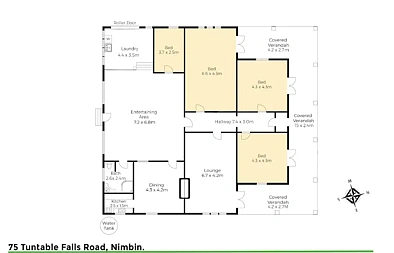 75 Tuntable Falls Road, Nimbin, NSW 2480, 6 Bedrooms, 3 Bathrooms, Lifestyle Section