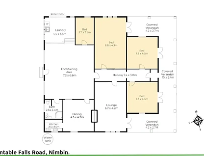 75 Tuntable Falls Road, Nimbin, NSW 2480, 6 habitaciones, 3 baños, Lifestyle Section