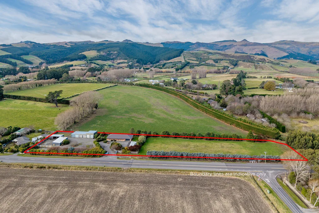 Tai Tapu 9,899sqm with sheds, scope and potential