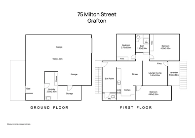 75 Milton Street, Grafton, NSW 2460, 3房, 1浴, House