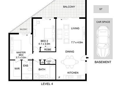 406/28-32 Smallwood Avenue, Homebush, Inner West, 2 침실, 2 욕실, Apartment
