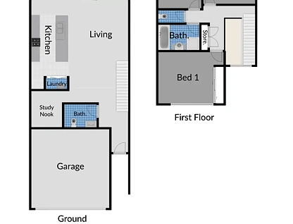 14/1A High Street, Lithgow, Central Tablelands, 3房, 2浴, Townhouse