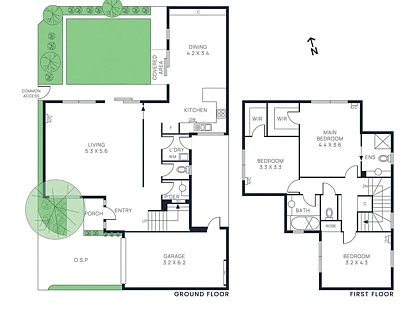 2/15 Caleb Street, Bentleigh East, VIC 3165, 3房, 2浴, 城市屋