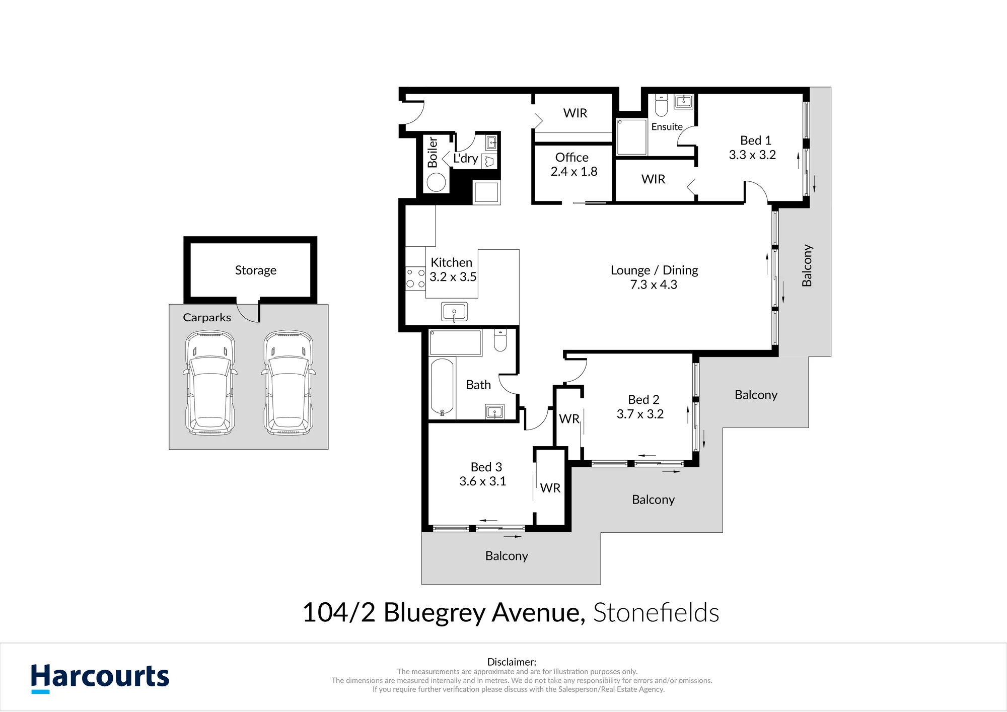 104/2 Bluegrey Avenue, Stonefields, Auckland, 3 Bedrooms, 2 Bathrooms, Apartment