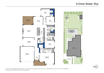 9 Omar Street, Rye, VIC 3941, 5 कमरे, 2 बाथरूम, House