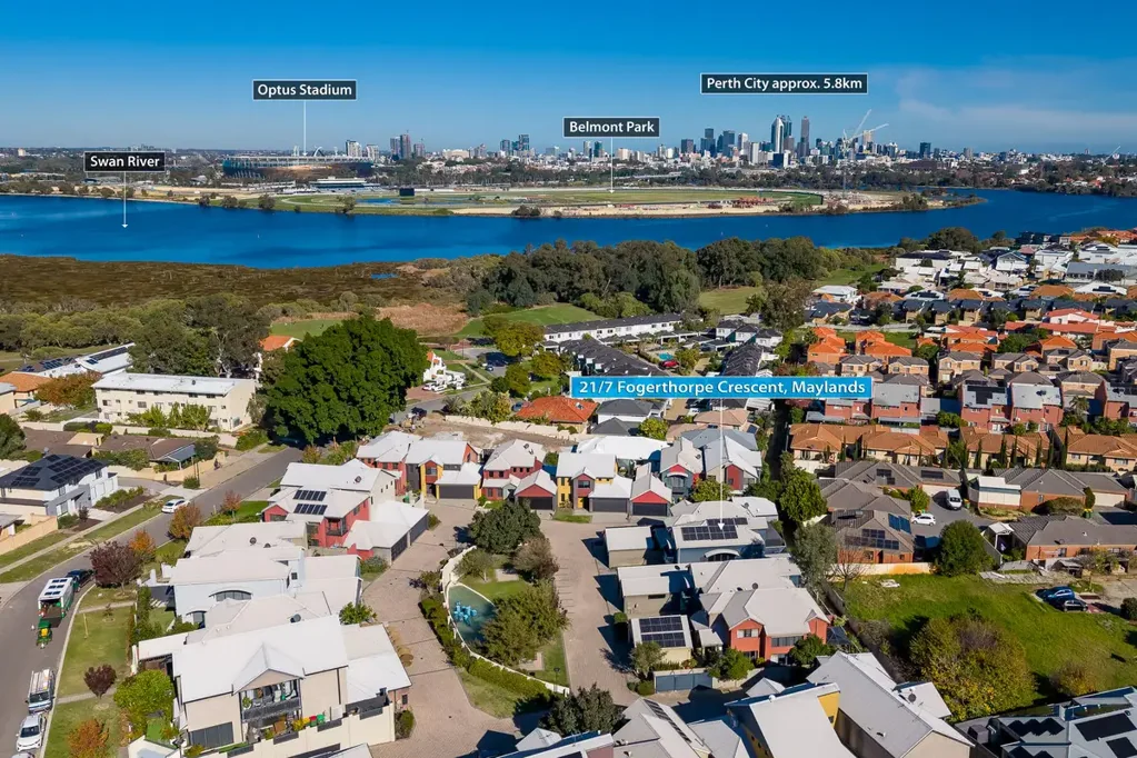 Maylands 3غرفة نوم River Precinct – Spacious Townhouse