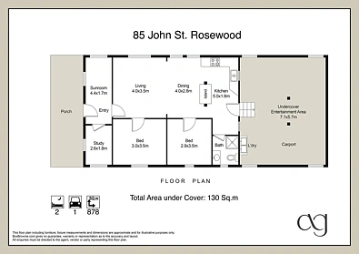 85 John Street, Rosewood, QLD 4340, 2房, 1浴, House