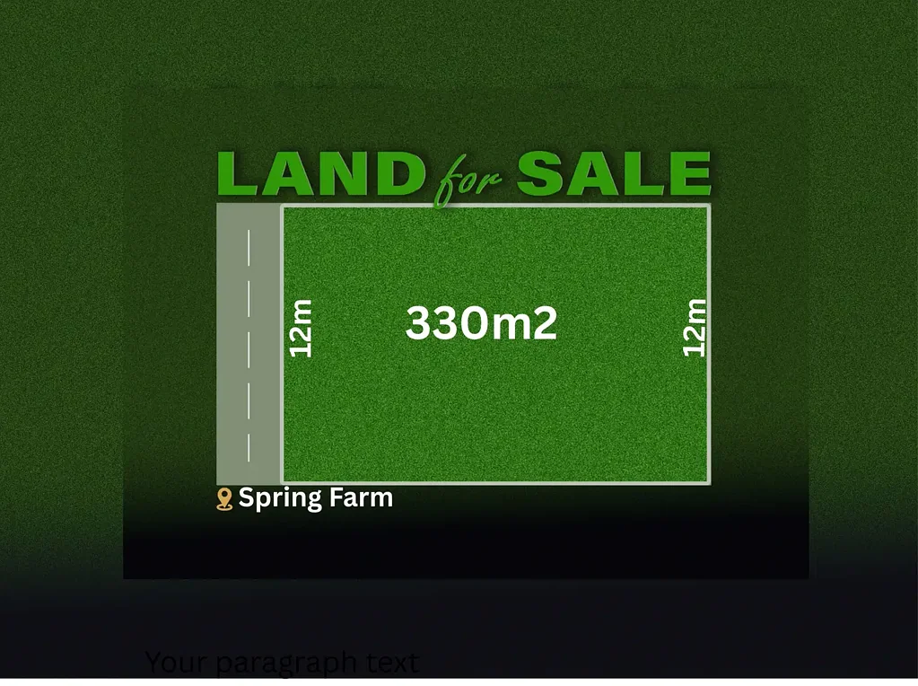 Spring Farm 🌿 Premium Land for Sale | Spring Farm.
