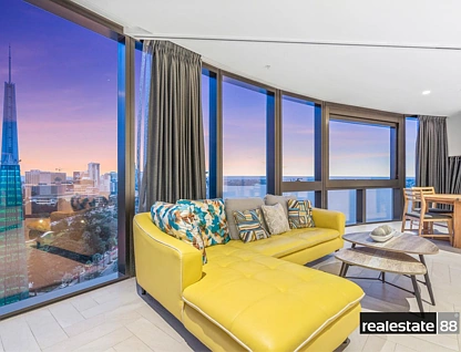 1813/11 Barrack Square, Perth, WA 6000, 3 phòng ngủ, 3 phòng tắm, Apartment