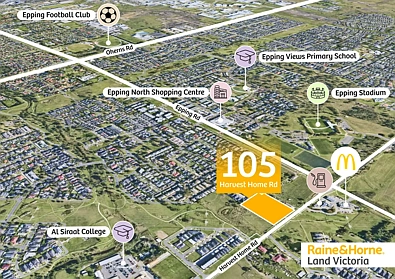 Epping 获批8地块细分 2.42英亩黄金地段 步行生活便利 家族友好社区 高速公路近便 Blue-Chip Epping Development Opportunity