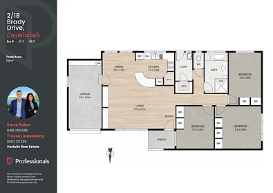 2/18 Brady Drive, Coombabah, QLD 4216, 3房, 1浴, Apartment