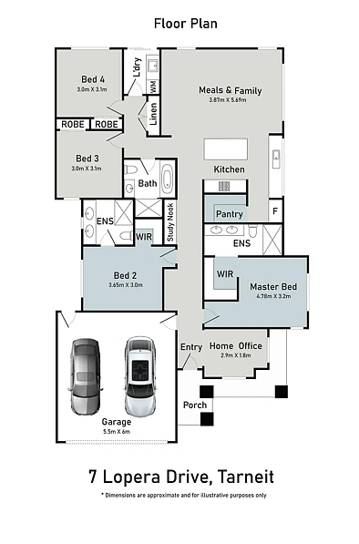 7 Lopera Drive, Tarneit, VIC 3029, 4房, 3浴, House