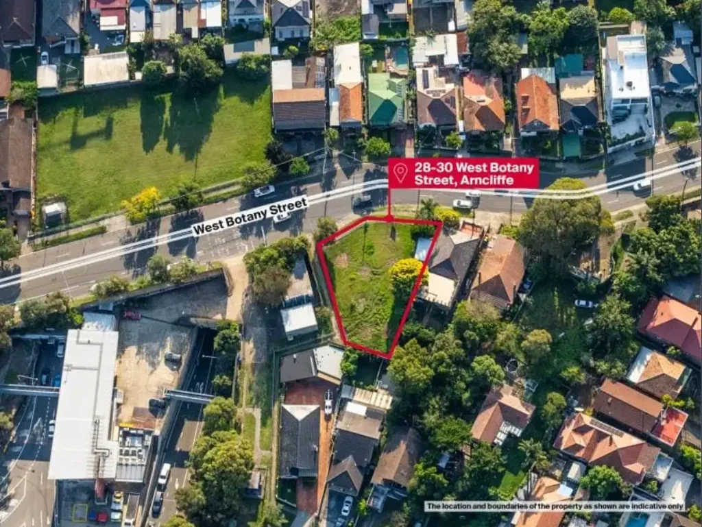 Arncliffe 交通便利地段 靠近火车站 机场干道 R4高密度区 659平土地 潜在合住用地 VACANT LAND / DEVELOPMENT OPPORTUNITY.