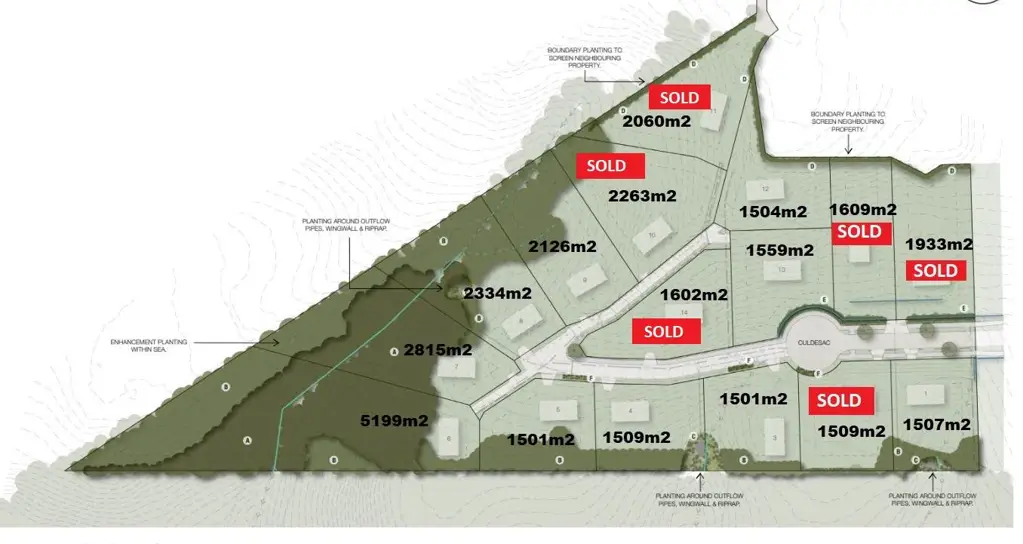 Albany Heights  1500m2-5000m2 LARGE SECTIONS, COMMANDING VIEWS!