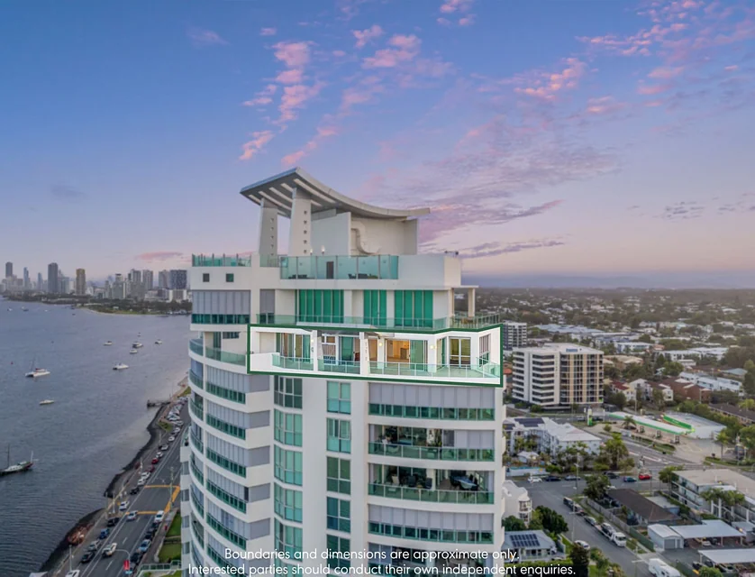 1801/300 Marine Parade, Labrador, Gold Coast, 3 Bedrooms, 3 Bathrooms, Apartment