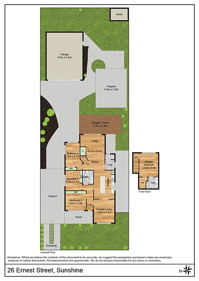 26 Ernest Street, Sunshine, VIC 3020, 4 Schlafzimmer, 2 Badezimmer, House