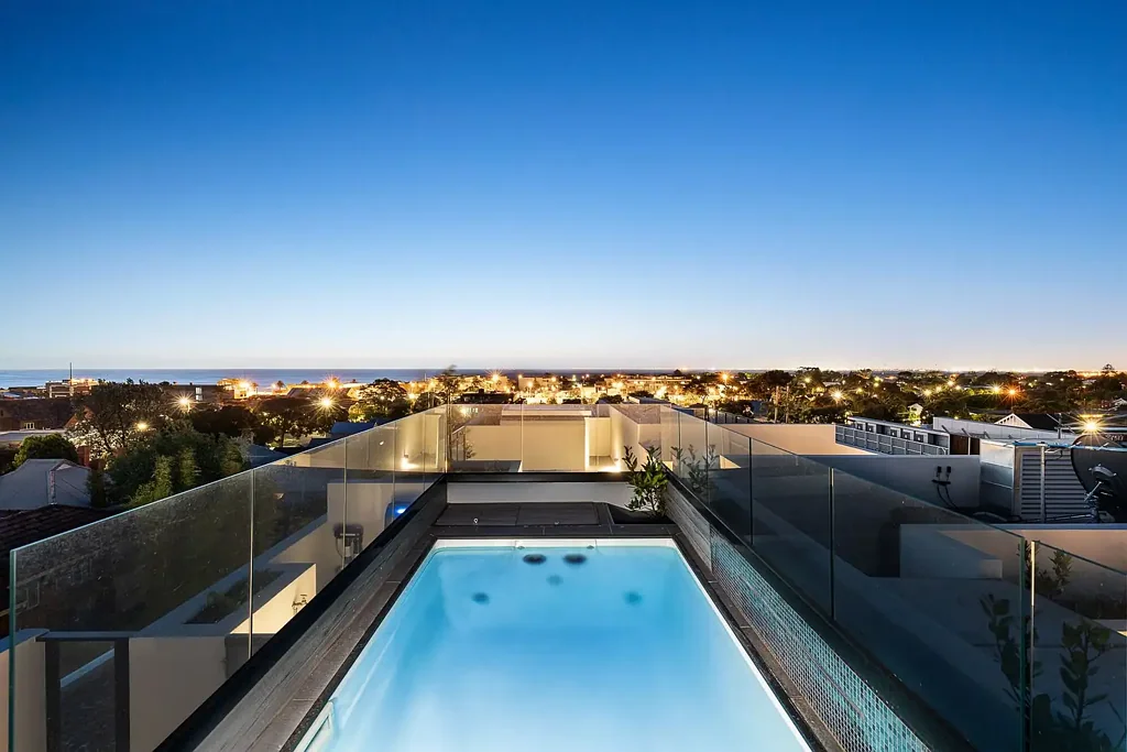 Sandringham 3 Bedroom Penthouse Sophistication with Private Rooftop Pool