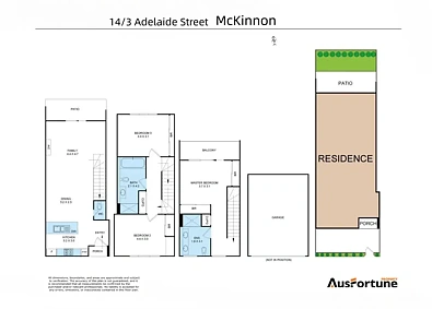 14/3 Adelaide St, Mckinnon, VIC 3204, 3 રૂમ, 2 બાથરૂમ, Townhouse
