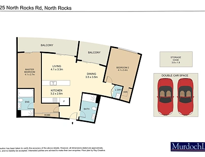 188/25 North Rocks Road, North Rocks, Parramatta (Northwest suburbs), 2房, 2浴, Apartment
