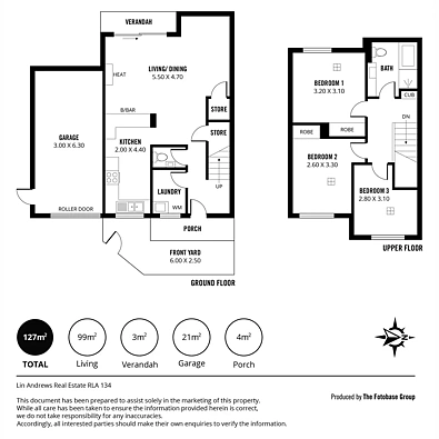 फ्लोर प्लान - 69 Brebner Drive, West Lakes, SA 5021