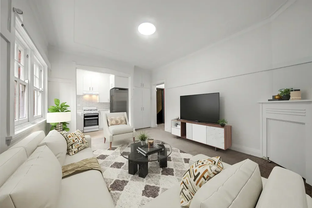 Renovated Two Bedroom Art Deco Apartment