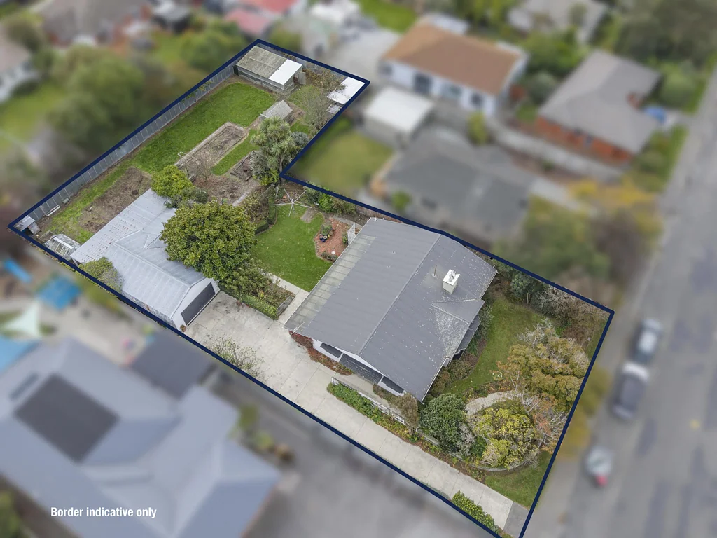 Spreydon 3房  Rare 1,404sqm RMD site, develop or restore