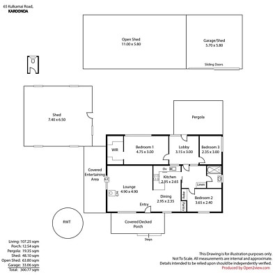 65 Kulkami Road, Karoonda, SA 5307, 3 Schlafzimmer, 1 Badezimmer, House