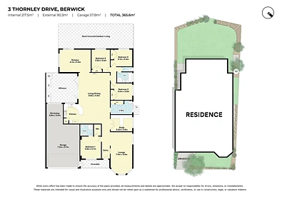 ਮੰਜ਼ਿਲ ਦੀ ਯੋਜਨਾ - 3 Thornley Drive, Berwick, VIC 3806