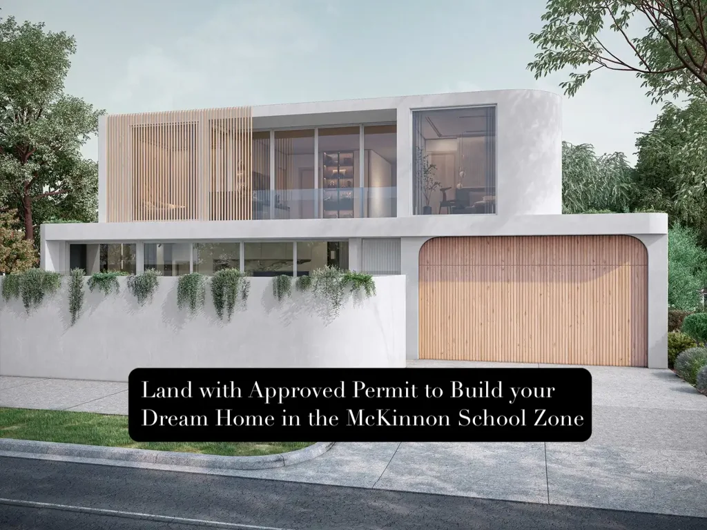 Bentleigh Buy the Land (with Approved Permit) ... And Build Your Dream Home in the McKinnon School Zone.  
S