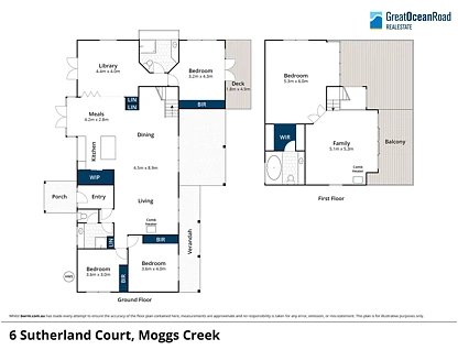 6 Sutherland Court, Moggs Creek, Geelong, 4 ਕਮਰੇ, 3 ਬਾਥਰੂਮ, House