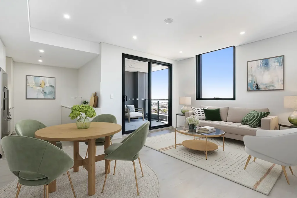 Luxury residences above the stunning greens