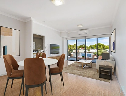 9/602 Beaufort Street, Mount Lawley, Perth CBD, 2 rūma, 2 rūma horoi, Apartment