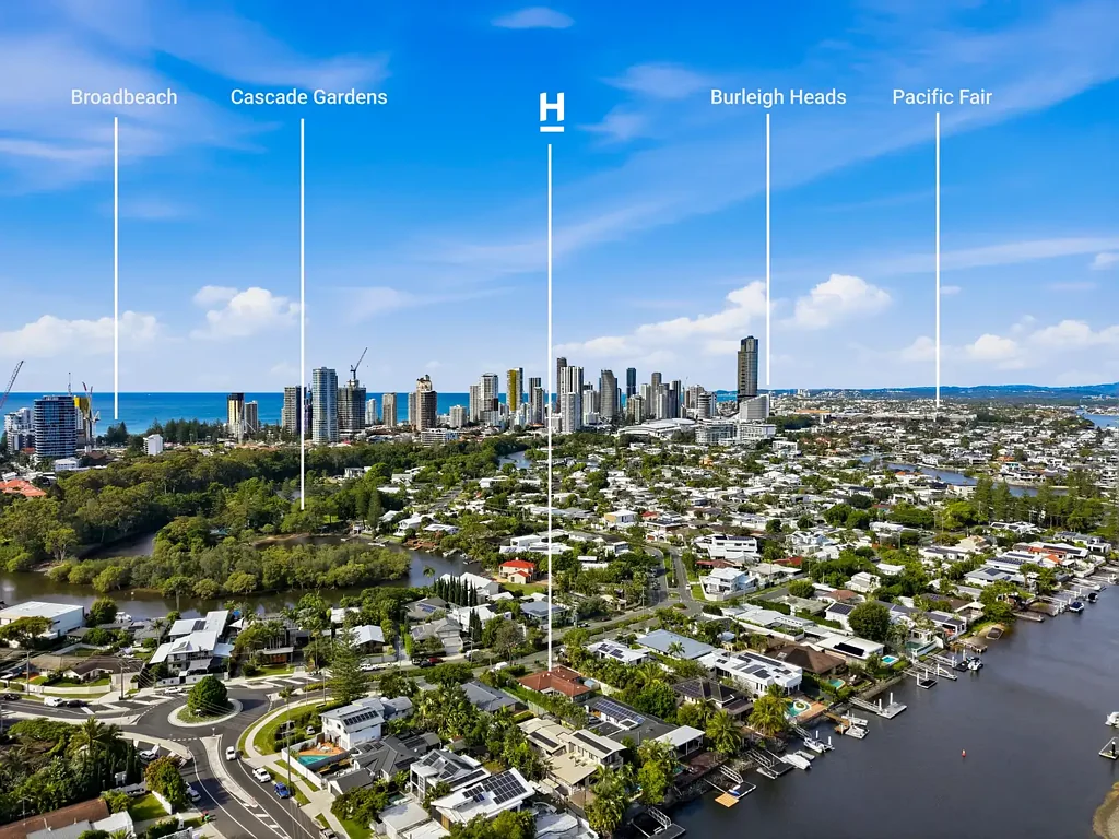 Broadbeach Waters 4غرفة نوم Single Level. Multiple Reasons to Stay.