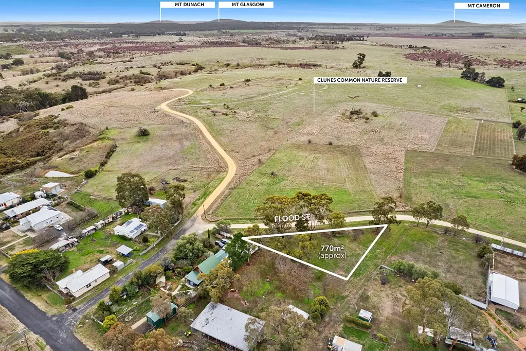 Clunes Corner Allotment in Historic Clunes