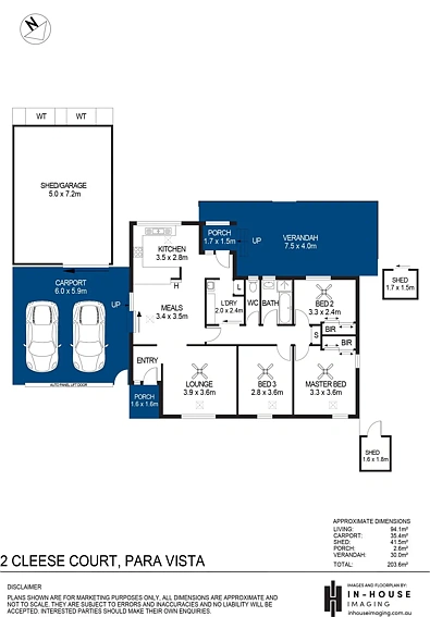 2 Cleese Court, Para Vista, SA 5093, 3 slaapkamers, 1 badkamers, House